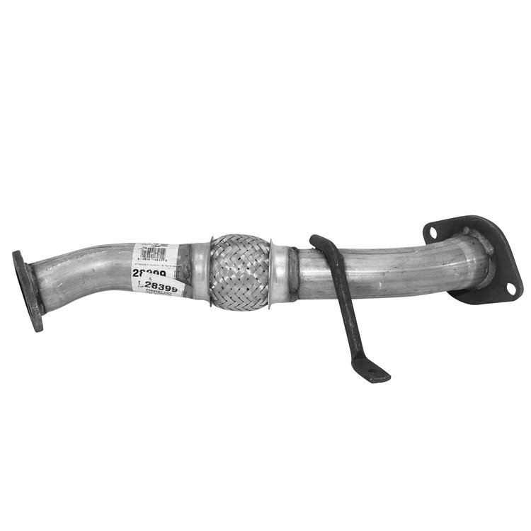 28399 Prebent Exhaust Pipe; 1990-1994 Nissan D21 Center, 1995 Nissan Pickup Center