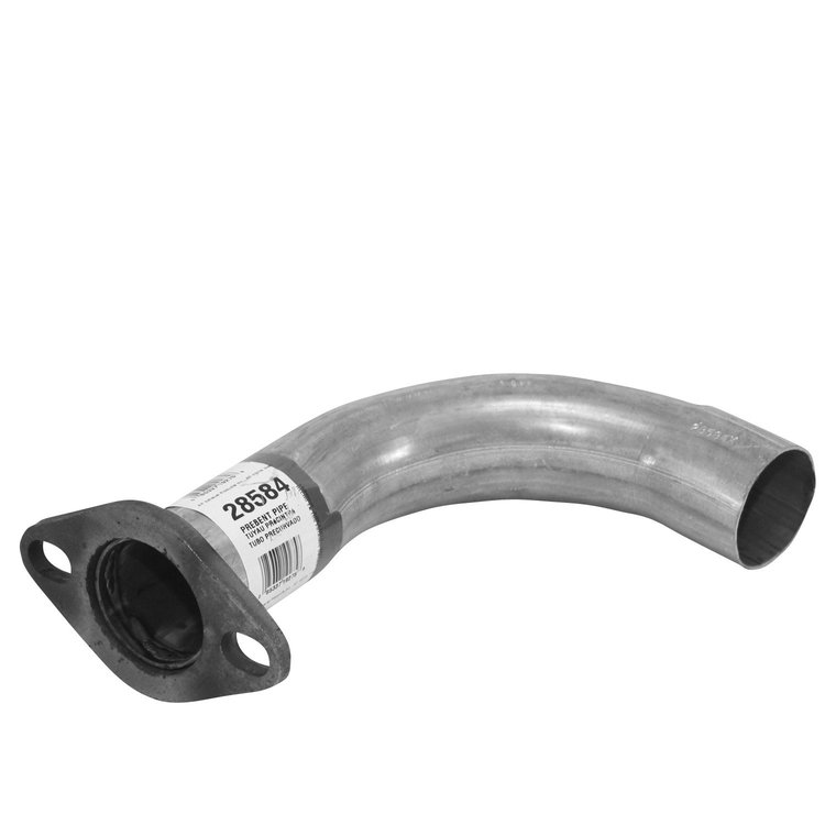 28584 Prebent Exhaust Pipe; 1997-2005 Chevrolet Malibu Rear, Classic Rear, 1997-1999 Oldsmobile Cutlass Rear