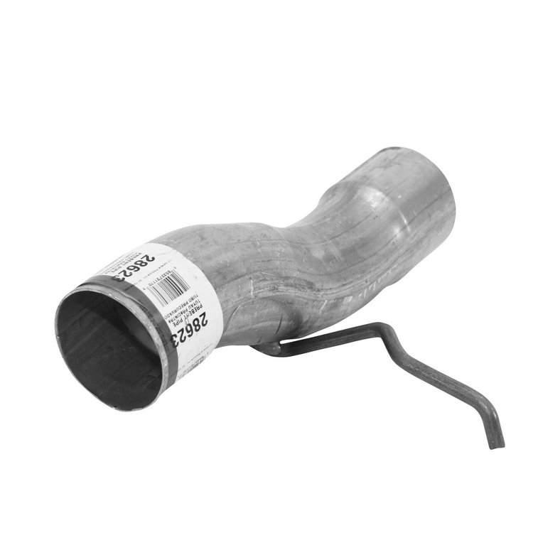 28623 Prebent Exhaust Pipe; 2000-2005 Ford Excursion Rear