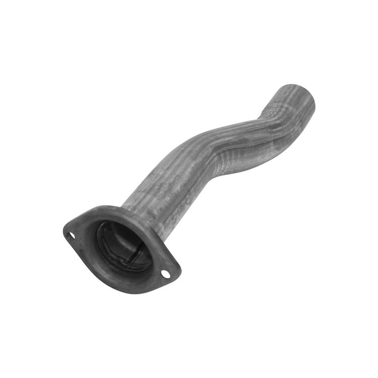 28718 Prebent Exhaust Pipe; 2004-2012 Chevrolet Colorado Center, 2004-2012 GMC Canyon Center