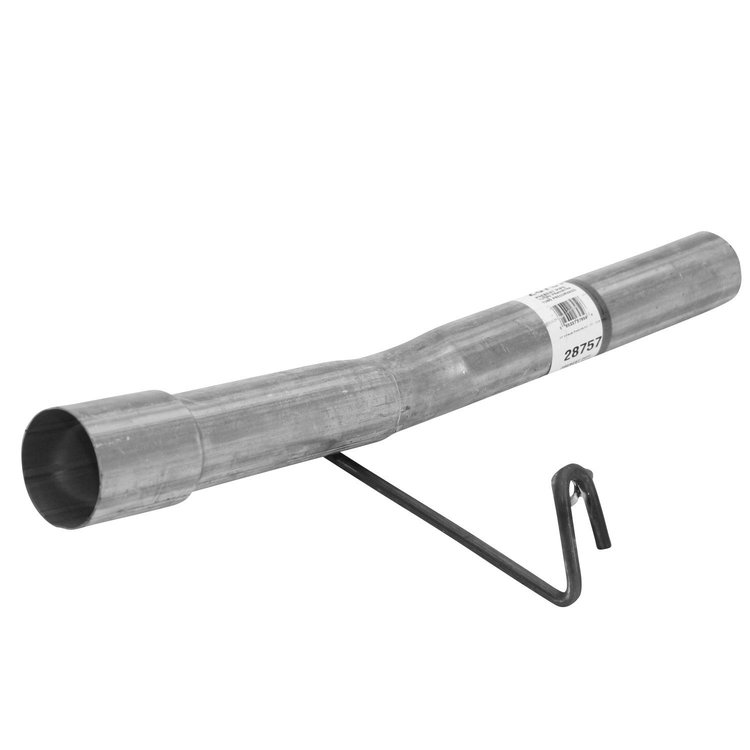 28757 Prebent Exhaust Pipe; 2003-2004 Nissan Frontier Center, 2003-2004 Nissan Xterra Rear