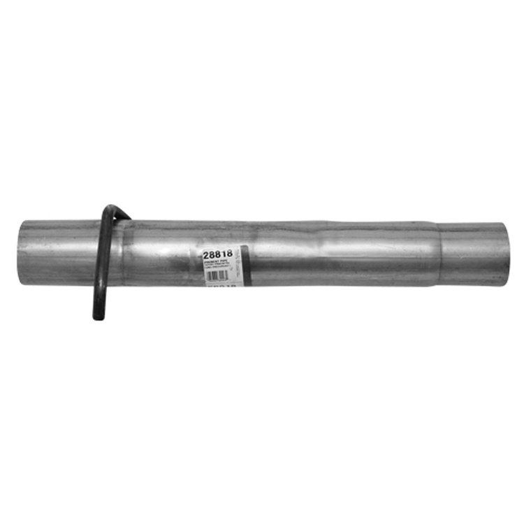 28818 Prebent Exhaust Pipe; 2001-2003 Chevrolet Silverado 1500 HD Right, GMC Sierra 1500 HD Right