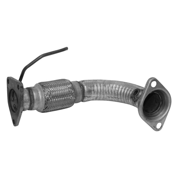 28826 Prebent Exhaust Pipe; 2003-2007 Honda Accord Front
