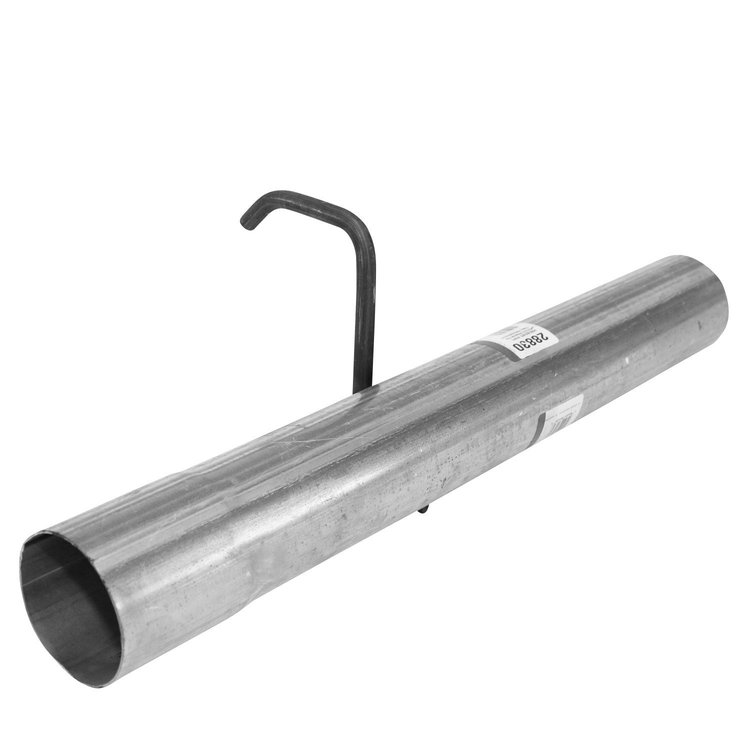 28830 Prebent Exhaust Pipe; 2005-2007 Ford F-250 Super Duty, 2005-2007 Ford F-350 Super Duty