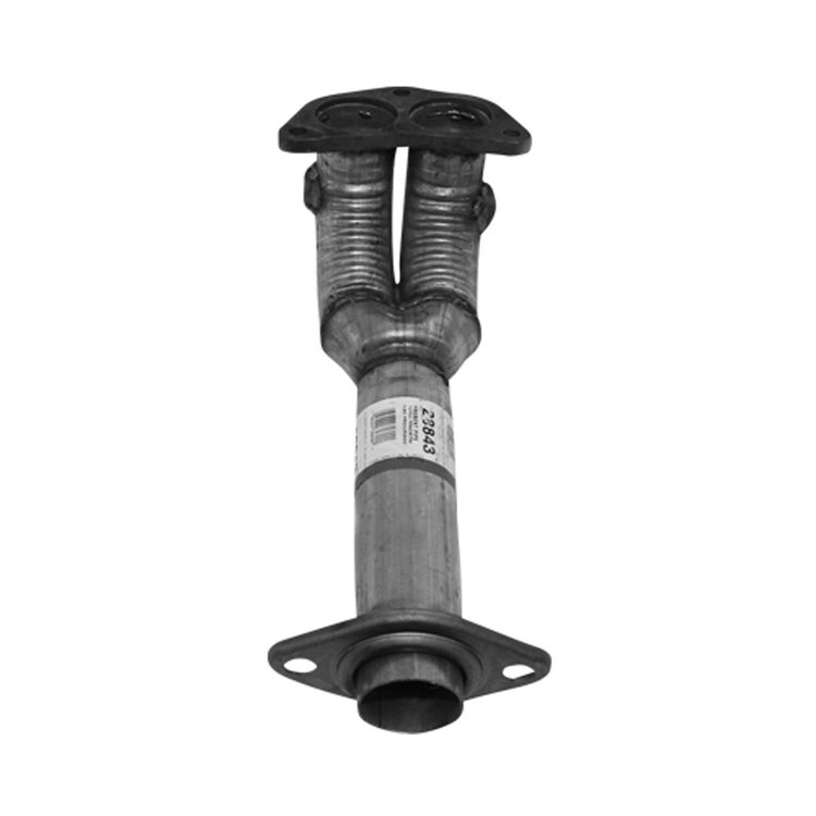 28843 Prebent Exhaust Pipe; 2004-2012 Mitsubishi Galant