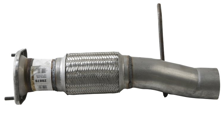 28878 Prebent Exhaust Pipe; 2007-2010 GMC Yukon, 2008-2009 Chevrolet Tahoe, 2007-2010 Cadillac Escalade