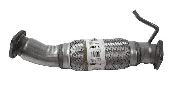 28909 Prebent Exhaust Pipe; 2013-2018 Hyundai Santa Fe Sport, 2014-2015 Kia Sorento