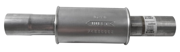 28918 Prebent Exhaust Pipe; 2011-2016 Ford F-250 Super Duty, 2011-2016 Ford F-350 Super Duty