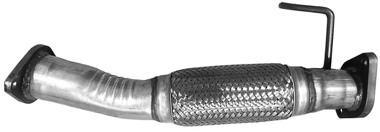 28919 Prebent Exhaust Pipe; 2013-2016 Hyundai Santa Fe Sport