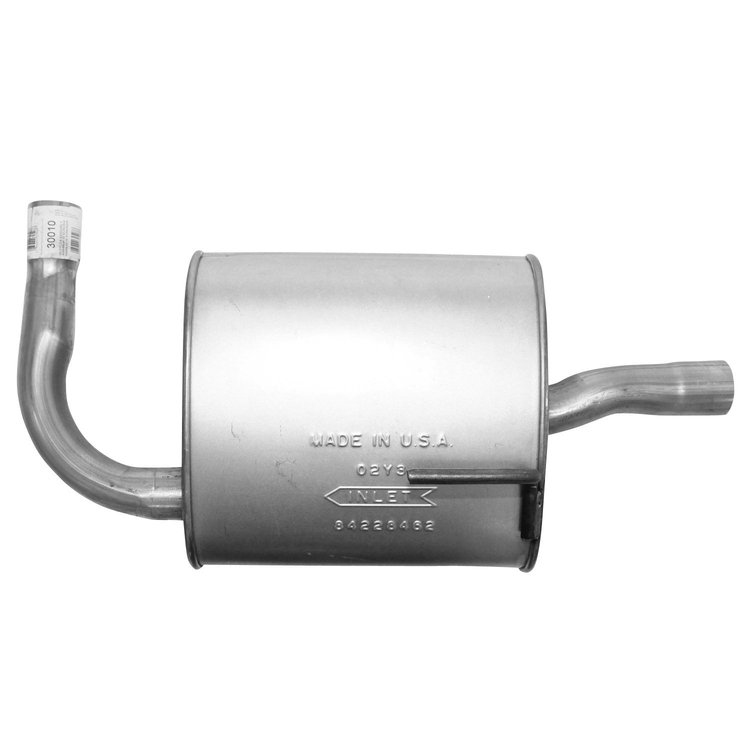 30010 Exhaust Muffler Assembly; 2009-2018 Nissan Altima Left, 2019-2023 Nissan Altima Rear Left