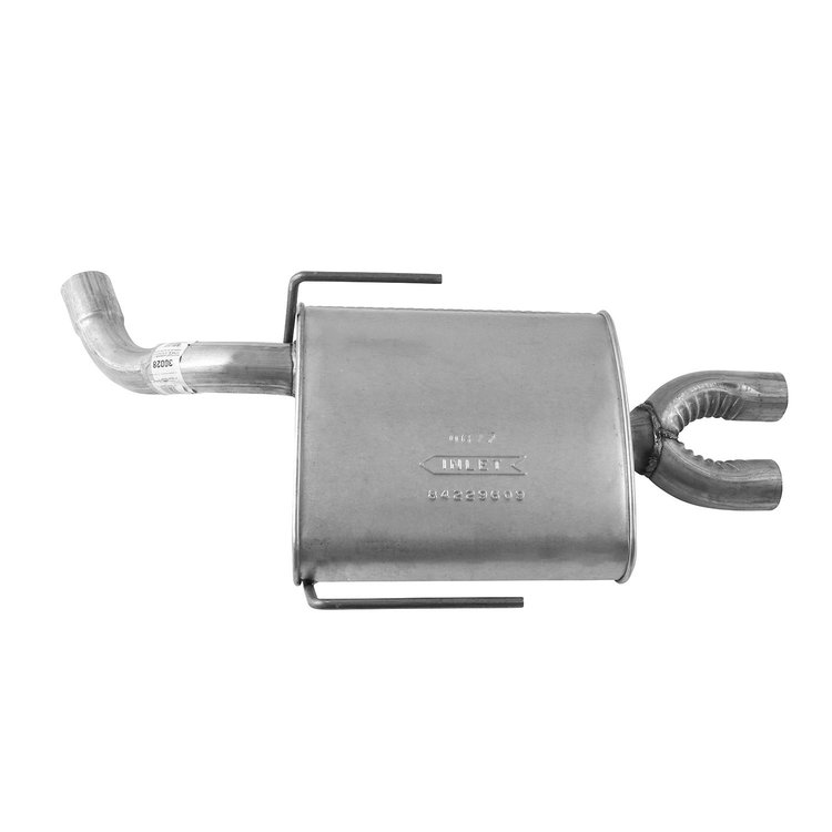 30028 Exhaust Muffler Assembly; 2007-2012 GMC Acadia Left