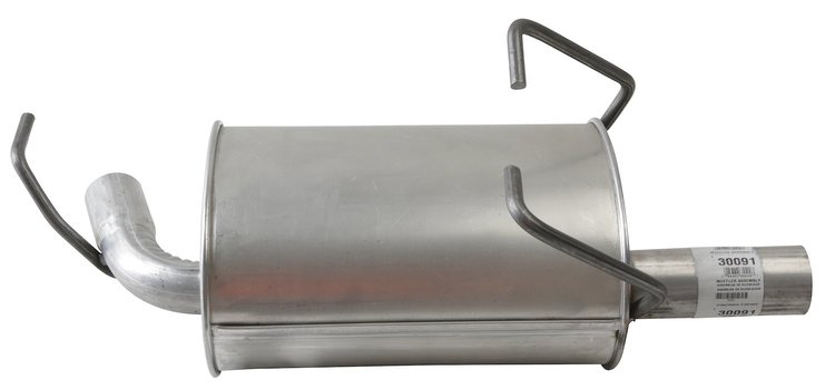 30091 Exhaust Muffler Assembly; 2009-2010 Dodge Journey Left