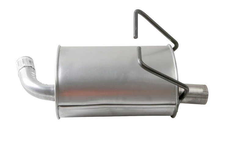 30113 Exhaust Muffler Assembly; 2011-2017 Dodge Journey Left