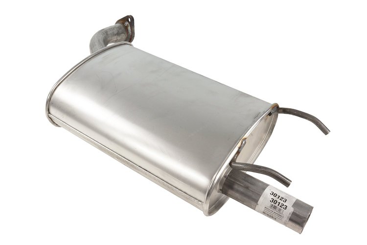 30123 Exhaust Muffler Assembly; 2013-2018 Toyota Avalon Left
