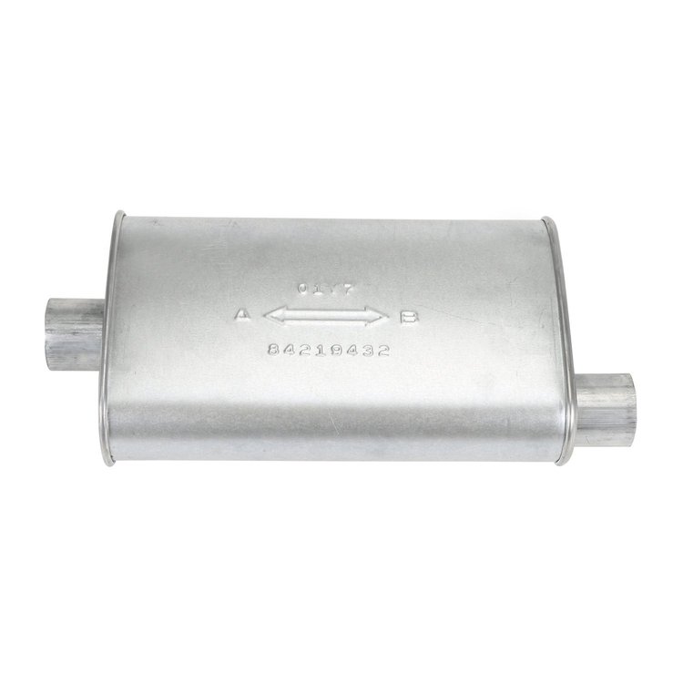 3161 Muffler - Challenge; 1981-1986 Jeep CJ7, 1981-1985 Jeep Scrambler, 1981-1983 Jeep CJ5