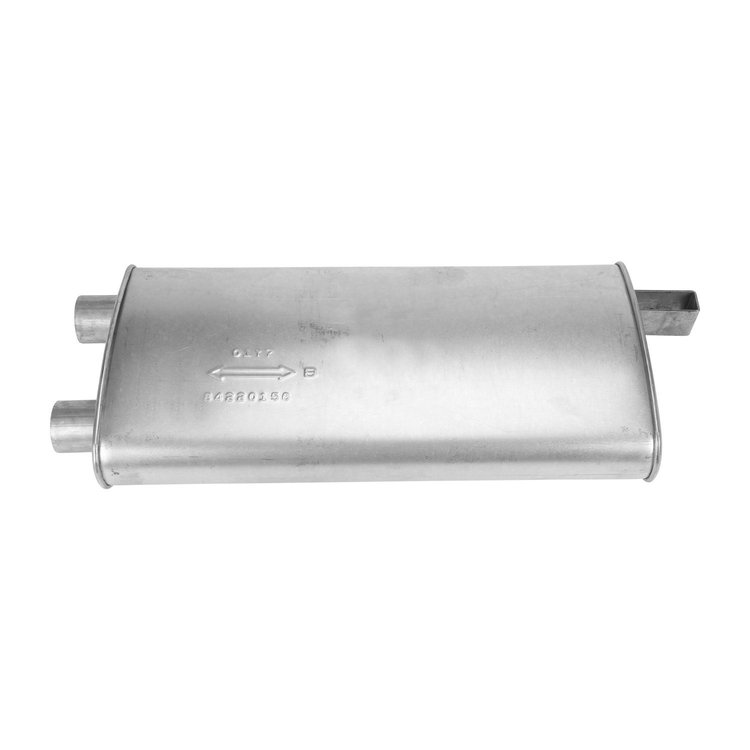 3180 Muffler - Challenge; 1984-1986 Chevrolet Celebrity, Oldsmobile Cutlass Ciera, Buick Century, Pontiac 6000