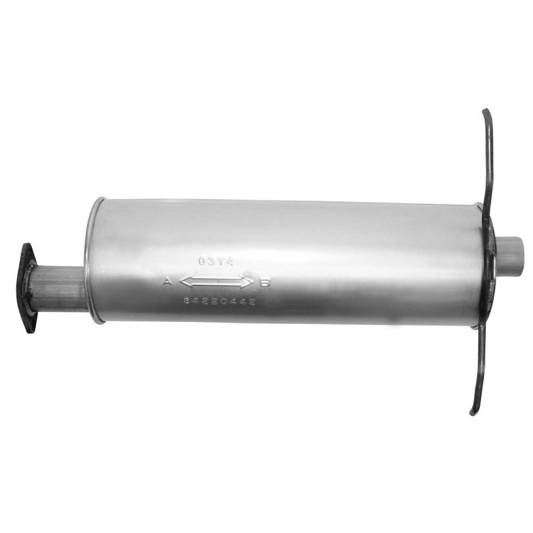 3283 Muffler - Welded Assembly - Challenge; 1986-1994 Nissan D21, 1995-1997 Nissan Pickup