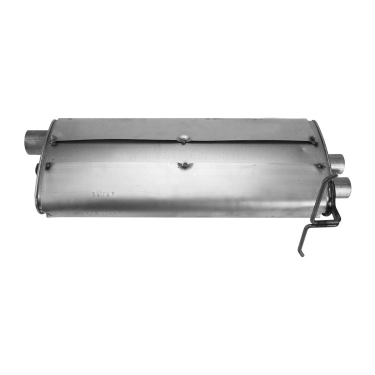 3373 Muffler - Challenge; 1988-1996 Ford F-250, 1988-1997 Ford F-350