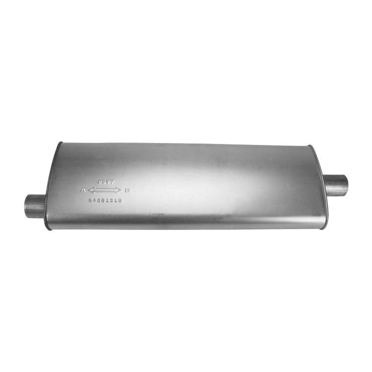 3424 Muffler - Challenge; Fits Select Ford