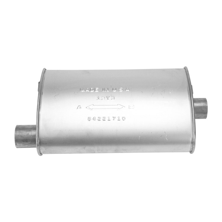3542 Muffler - Challenge; 1990-1992 Oldsmobile Cutlass Supreme Right, 1990-1992 Pontiac Grand Prix Right
