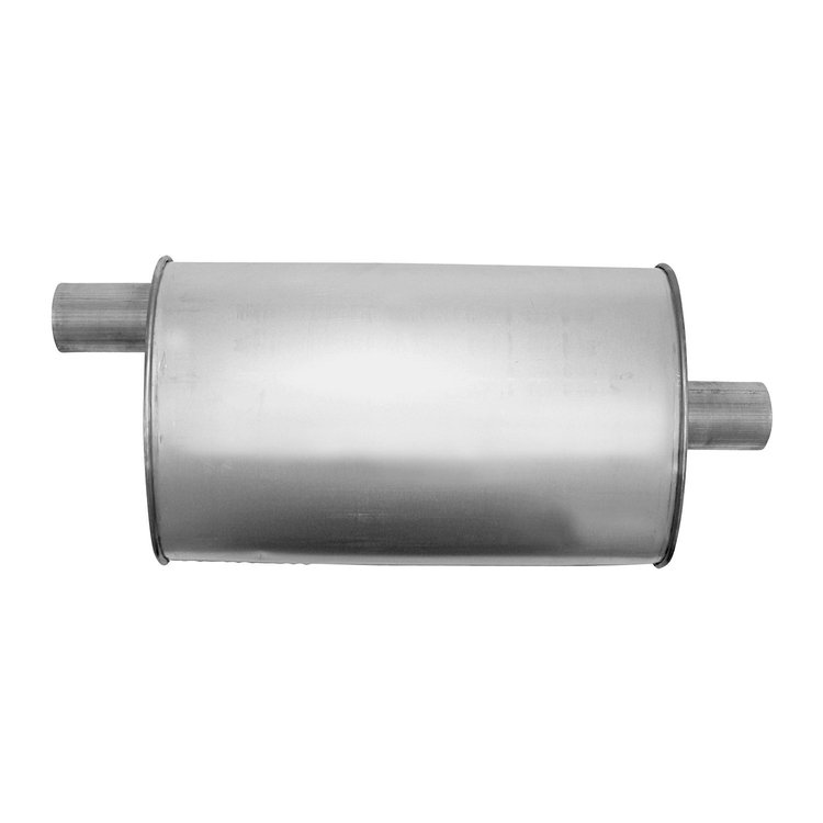 3738 Muffler - Enforcer II; 2.000 In. Inlet; 2 In. Outlet; 15.000 In. Body; 21.000 In. OAL; OE comparable