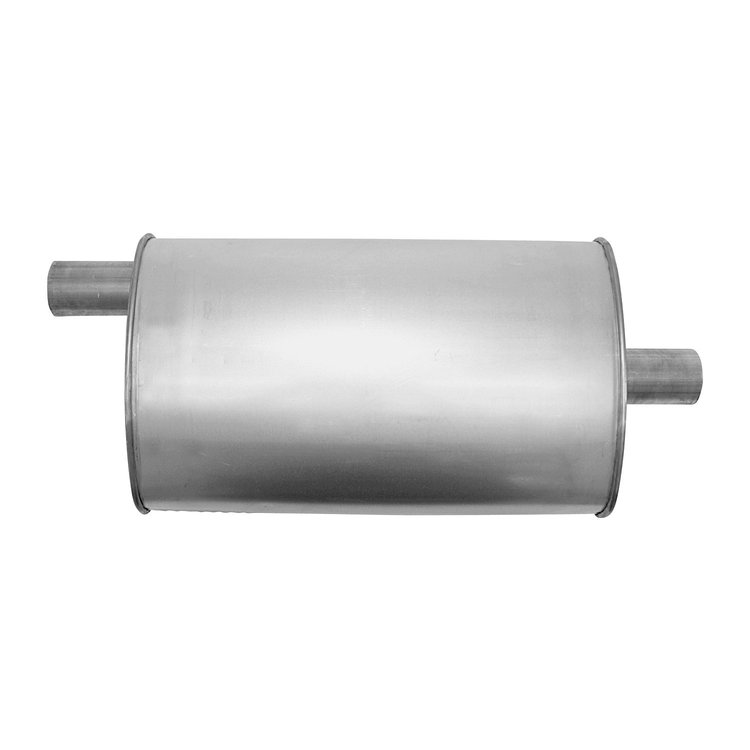 3751 Muffler - Enforcer II; 1.750 In. Inlet; 1.75 In. Outlet; 15.000 In. Body; 21.000 In. OAL; OE comparable