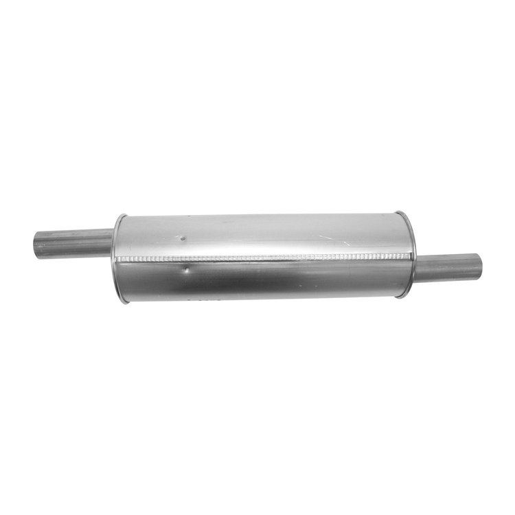 3761 Muffler - Enforcer II; 2.000 In. Inlet; 2 In. Outlet; 20.000 In. Body; 33.000 In. OAL; OE comparable