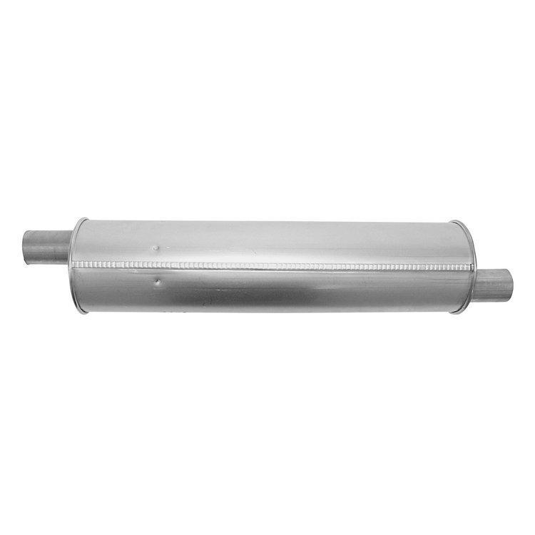 3766 Muffler - Enforcer II; 2.250 In. Inlet; 2.25 In. Outlet; 25.000 In. Body; 33.000 In. OAL; OE comparable