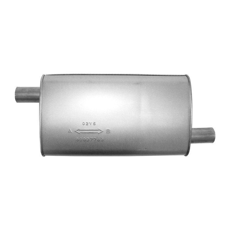 3778 Muffler - Enforcer II; 2.000 In. Inlet; 2 In. Outlet; 19.000 In. Body; 26.000 In. OAL; OE comparable