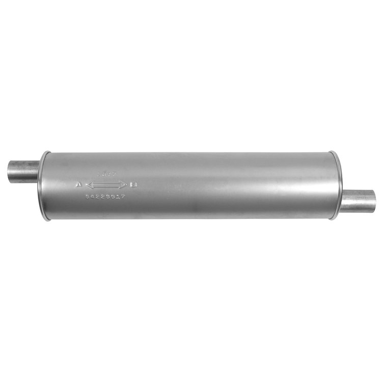 3785 Muffler - Enforcer II; 2.000 In. Inlet; 2 In. Outlet; 26.000 In. Body; 33.000 In. OAL; OE comparable
