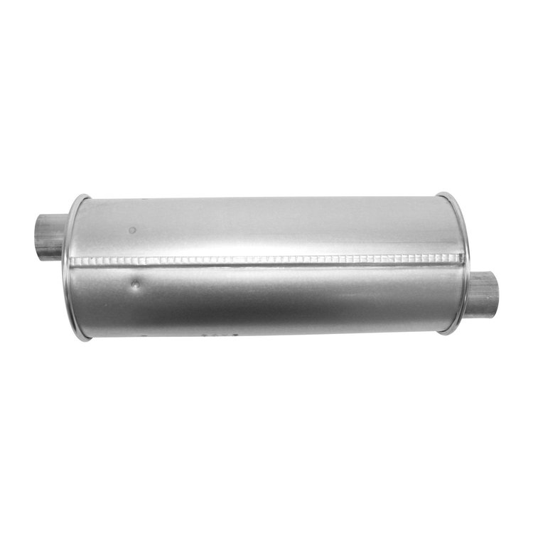 3786 Muffler - Enforcer II; 2.000 In. Inlet; 2 In. Outlet; 16.000 In. Body; 20.000 In. OAL; OE comparable
