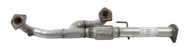 38016 Prebent Exhaust Pipe; 2009-2015 Honda Pilot