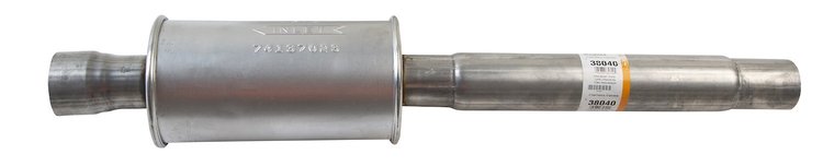 38040 Prebent Exhaust Pipe; 2013-2020 Ford Fusion, Lincoln MKZ Front, 2017 Ford Fusion Front