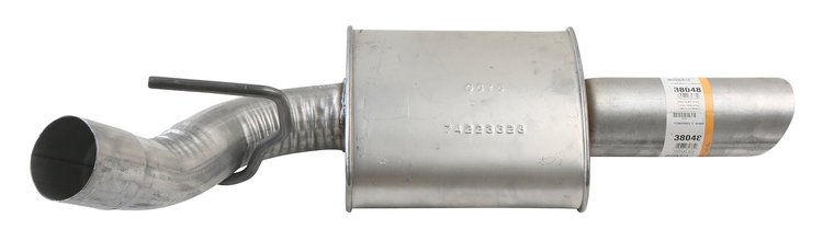 38048 Prebent Exhaust Pipe; 2015-2017 Ford Expedition, 2015-2017 Lincoln Navigator