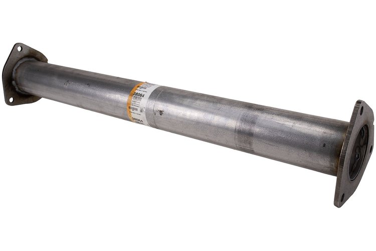 38064 Exhaust Pipe; 2017-2022 Ford F-250 Super Duty Rear, F-350 Super Duty Rear, F-450 Super Duty Rear