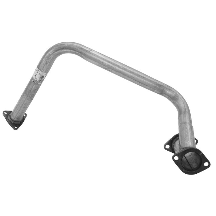 38547 Prebent Exhaust Pipe; 1986-1995 Nissan D21 Front Right, Pickup Front Right, Pathfinder Front Right