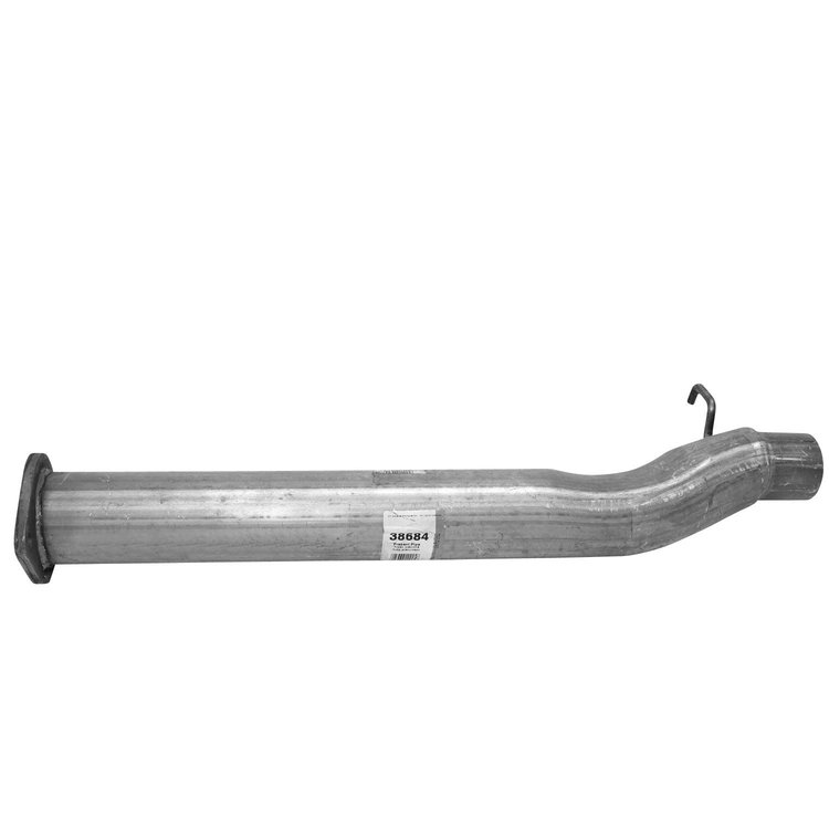 38684 Prebent Exhaust Pipe; 2000-2003 Chevrolet S10 Center, GMC Sonoma Center, 2000 Isuzu Hombre Center