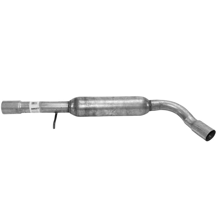 38827 Prebent Exhaust Pipe; 1999-2005 Volkswagen Jetta Center, Beetle Center, 2000-2005 Volkswagen Golf Center