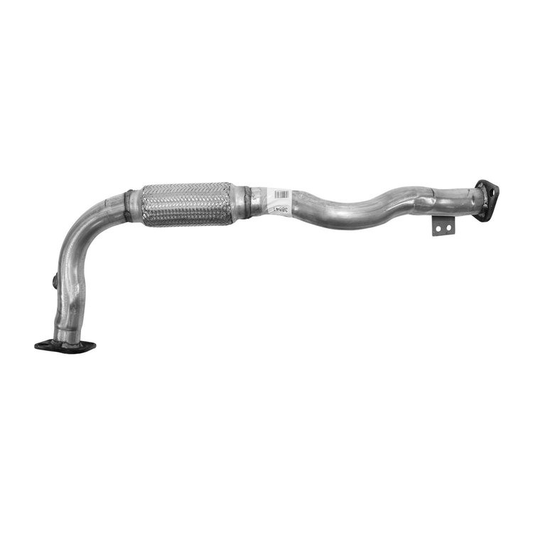 38841 Prebent Exhaust Pipe; 1995-1997 Toyota Corolla Front, 1995-1997 Geo Prizm Front