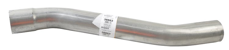 38863 Prebent Exhaust Pipe; Fits Select Chevrolet/GMC