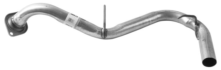 38874 Prebent Exhaust Pipe; 2005-2008 Toyota Matrix Rear, 2005-2008 Pontiac Vibe Rear