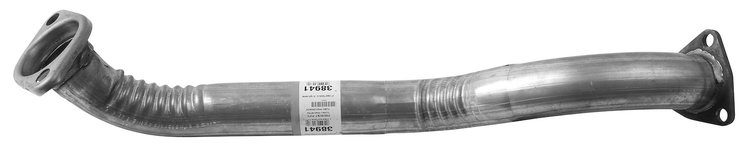 38941 Prebent Exhaust Pipe; 2006-2011 Honda Civic Front