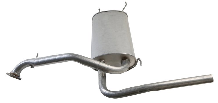 40148 Exhaust Muffler Assembly; 2010-2013 Mazda 3