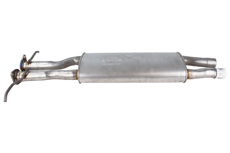 40287 Muffler - Welded Assembly - Challenge; 2013-2019 Ford Police Interceptor Utility Front