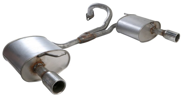 40891 Muffler - Welded Assembly - Challenge; 2003-2008 Hyundai Tiburon