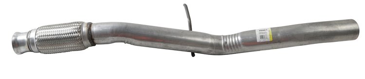 48001 Prebent Exhaust Pipe; 2014-2018 Chevrolet Silverado 1500, 2014-2018 GMC Sierra 1500