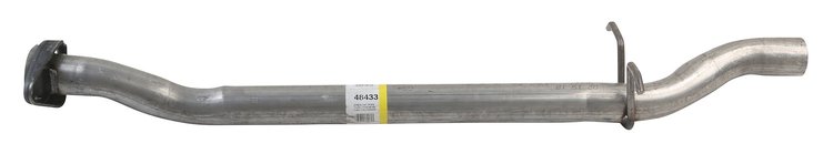 48433 Prebent Exhaust Pipe; 1993-1994 Ford Ranger Center, 1994 Mazda B4000 Center, 1994 Mazda B3000 Center