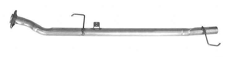 48508 Prebent Exhaust Pipe; 2001-2004 Ford Escape Center, 2001-2004 Mazda Tribute Center