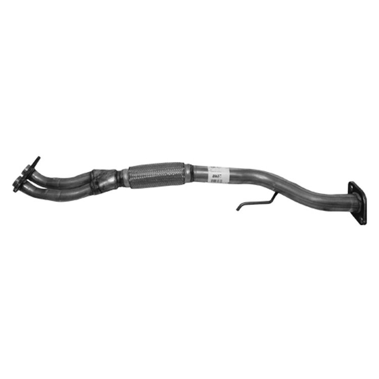48657 Prebent Exhaust Pipe; 2000-2002 Nissan Sentra