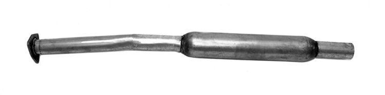 48676 Prebent Exhaust Pipe; 2004-2008 Acura TL Center
